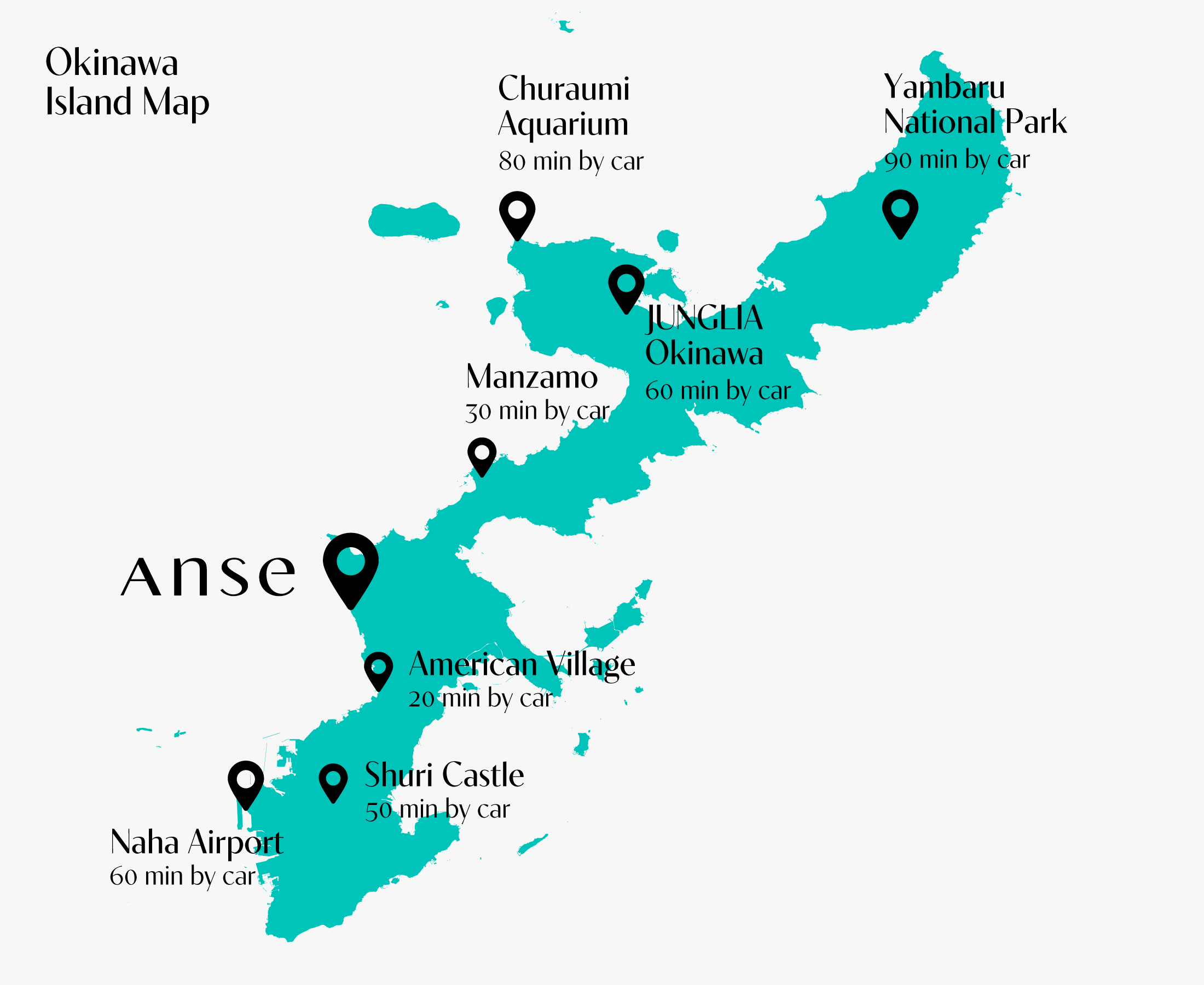 Access route map